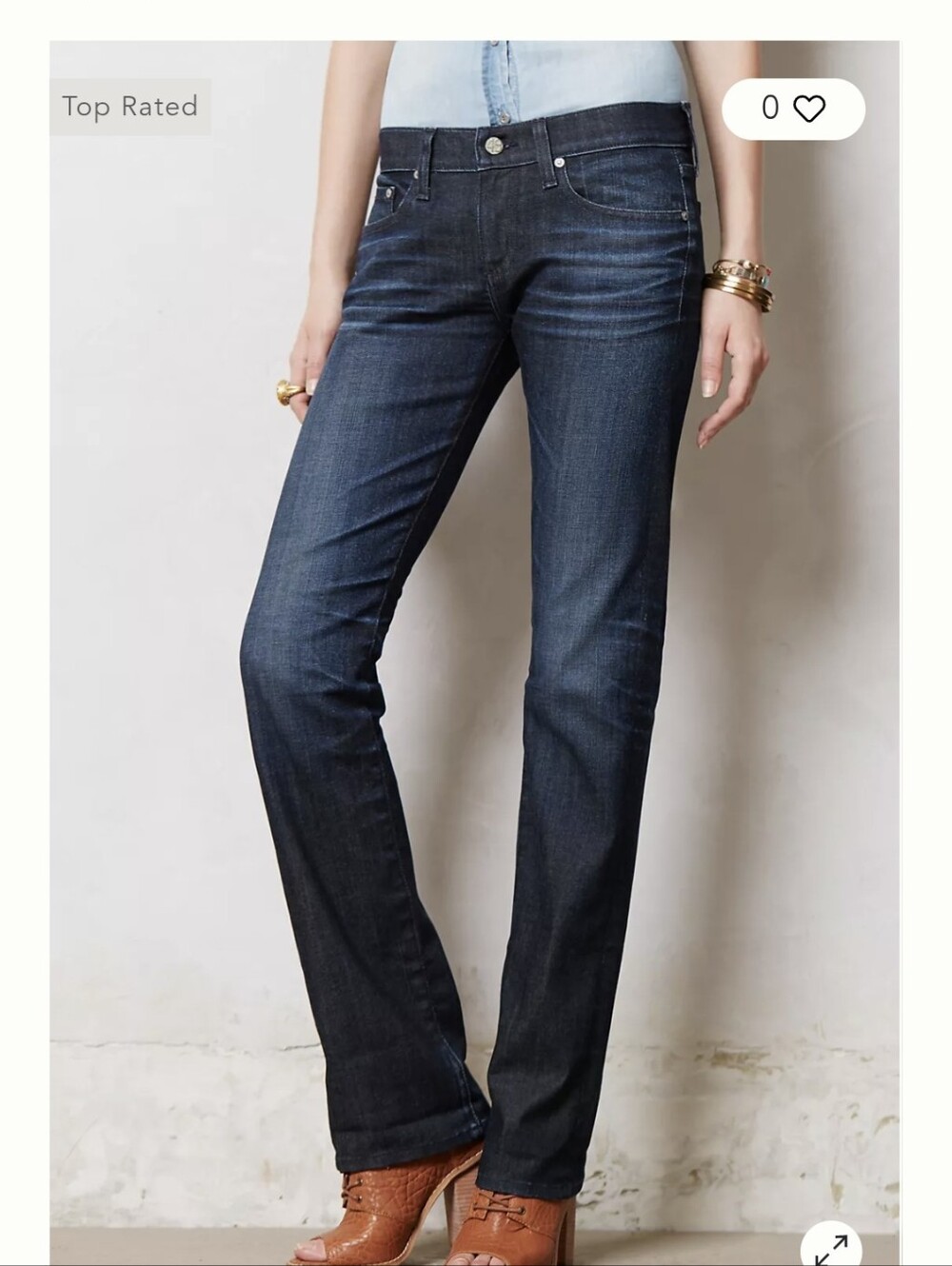 AG Adriano Goldschmied Tomboy Relaxed Straight-Leg Jeans Sz.30